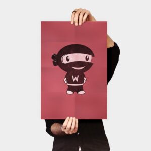 Red Woo Poster